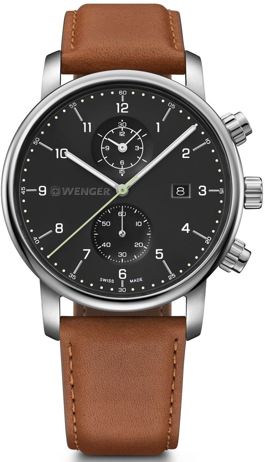 Wenger Watch Urban Classic Chrono Black