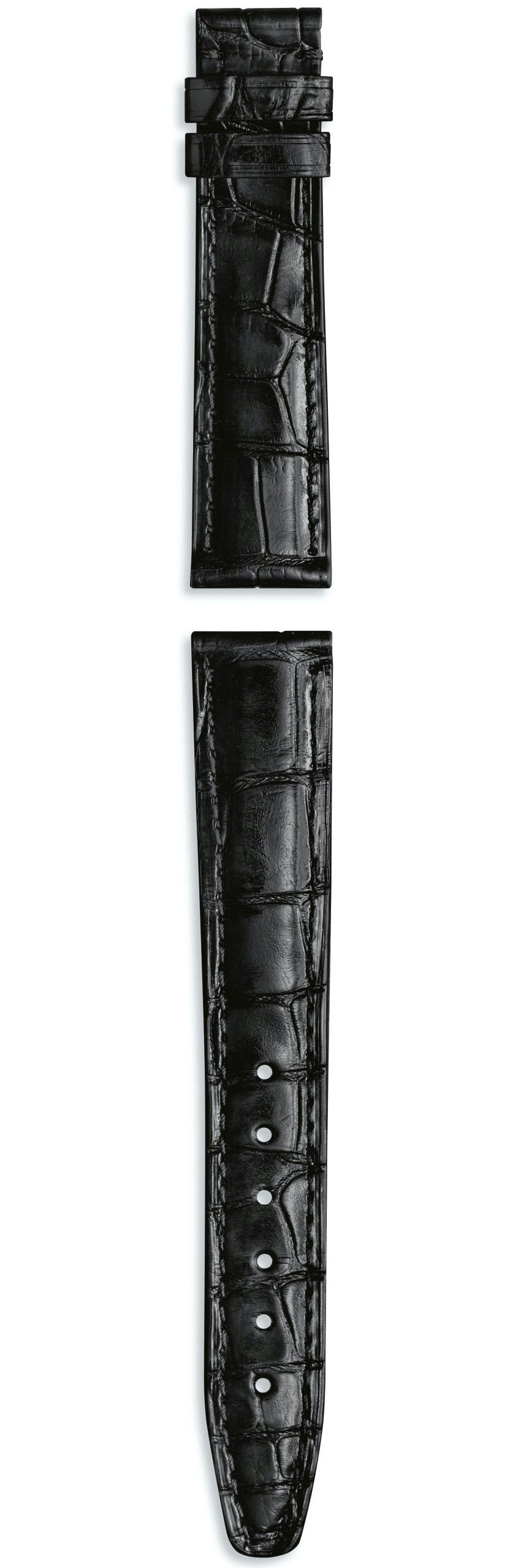 Iwc Strap Alligator Black For Butterfly Clasp Xs