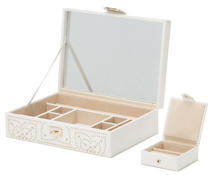 Wolf Jewellery Box Marrakesh Flat Cream