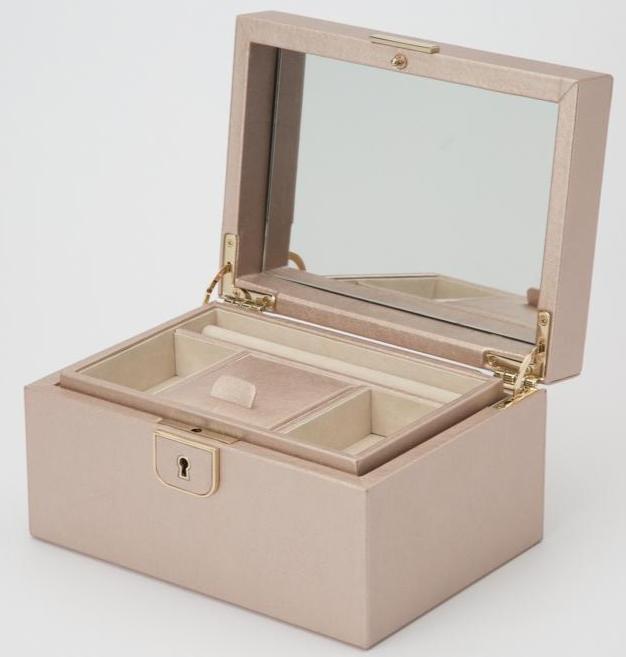 Wolf Jewellery Box Palermo Small Rose Gold