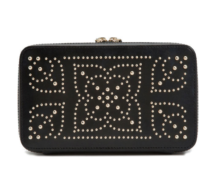 Wolf Jewellery Case Marrakesh Zip Black