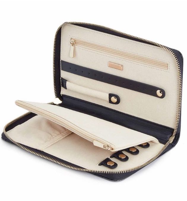 Wolf Jewellery Case Portfolio Maria Navy