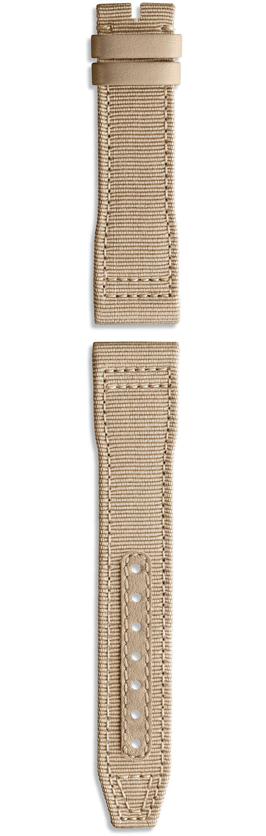 Iwc Strap Textile Beige For Pin Buckle Xl