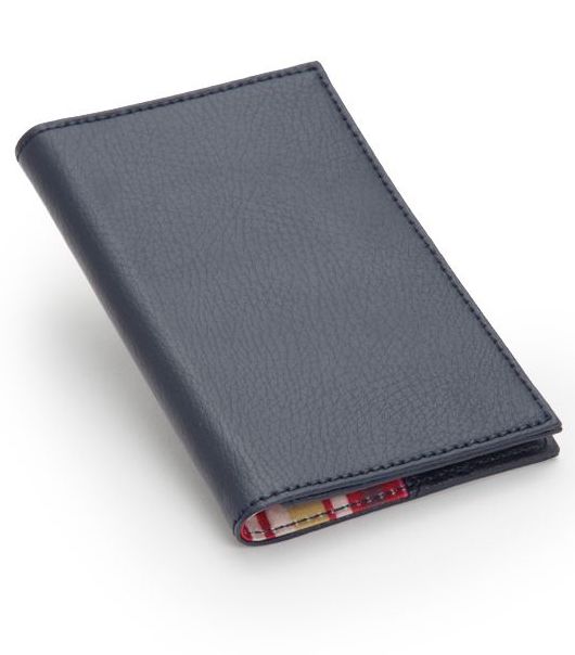 Wolf Passport Holder Howard Navy