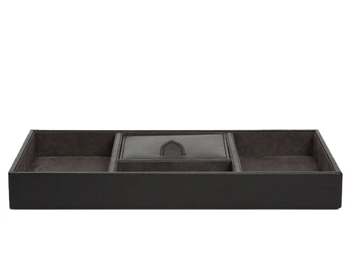 Wolf Valet Tray Blake Black Grey