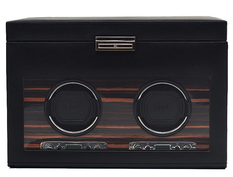 Wolf Watch Winder Roadster Double Storage And Travel Case