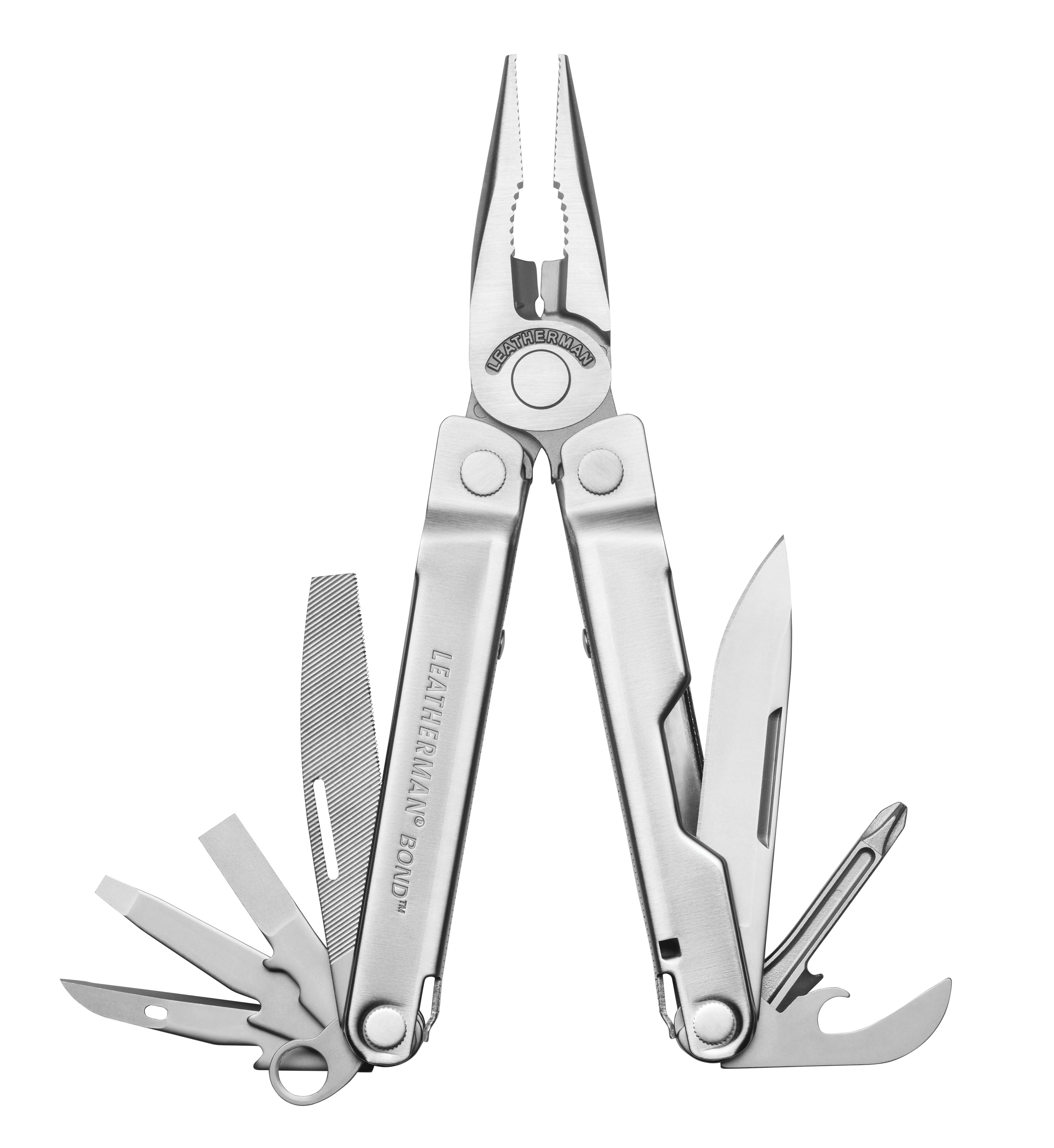 Leatherman Bond Edc Multi Tool Stainless Steel - Silver