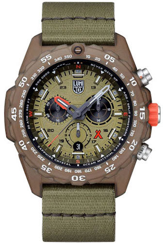 Luminox Bear Grylls Master #tide 3740 Series Olive Black