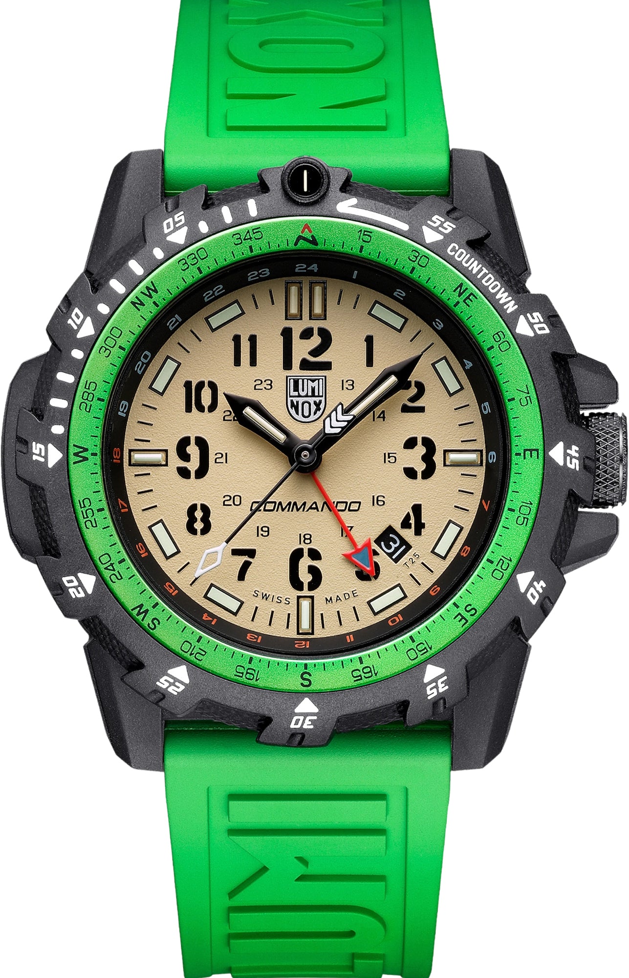 Luminox Land Commando Raider 3320 Series Green