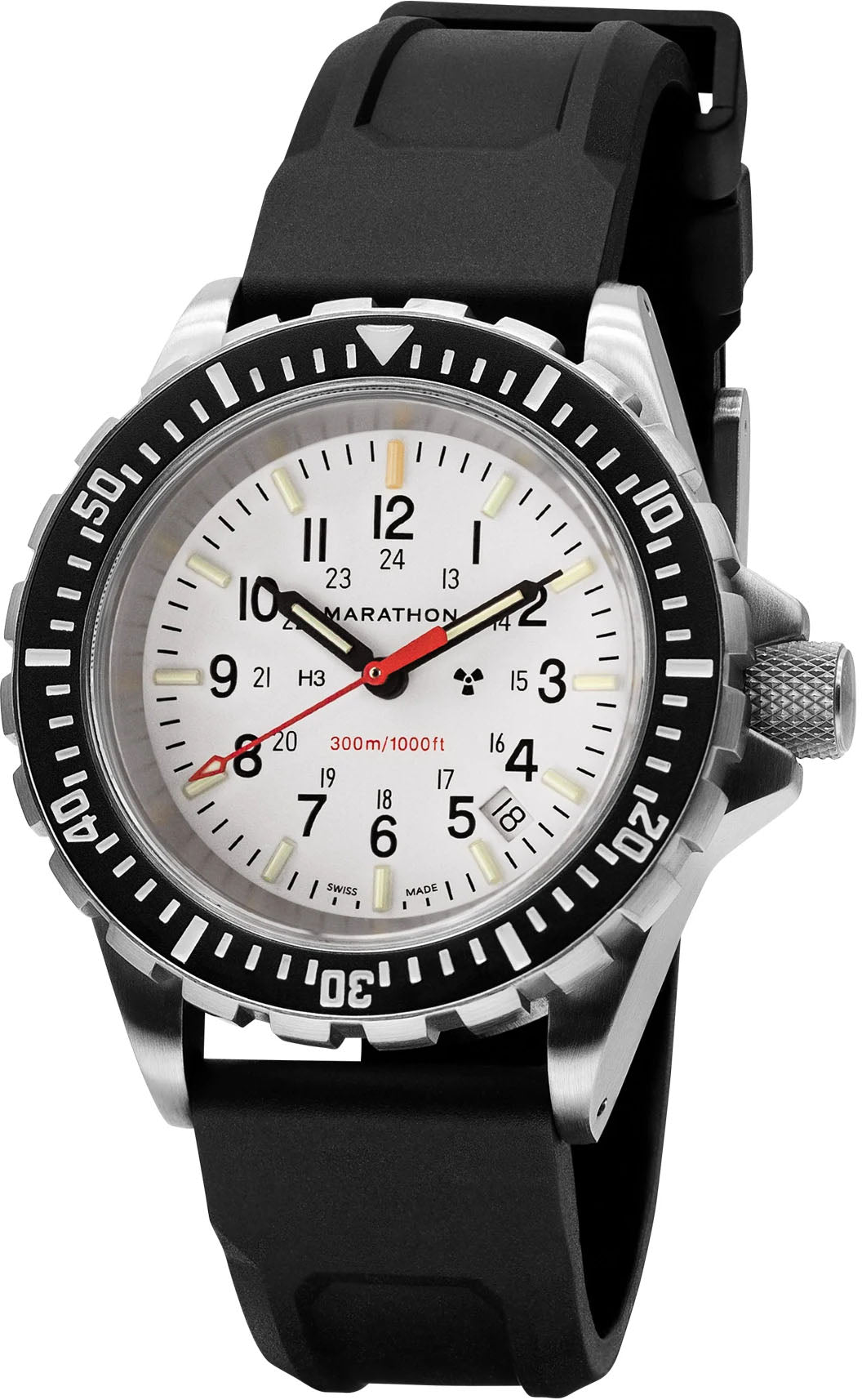 Marathon Dive Large Arctic Edition Divers Quartz Tsar