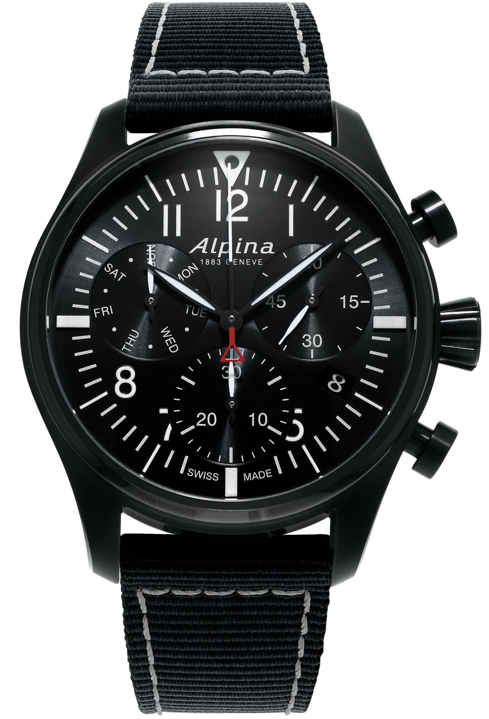 Alpina Watch Startimer Pilot Chronograph Quartz