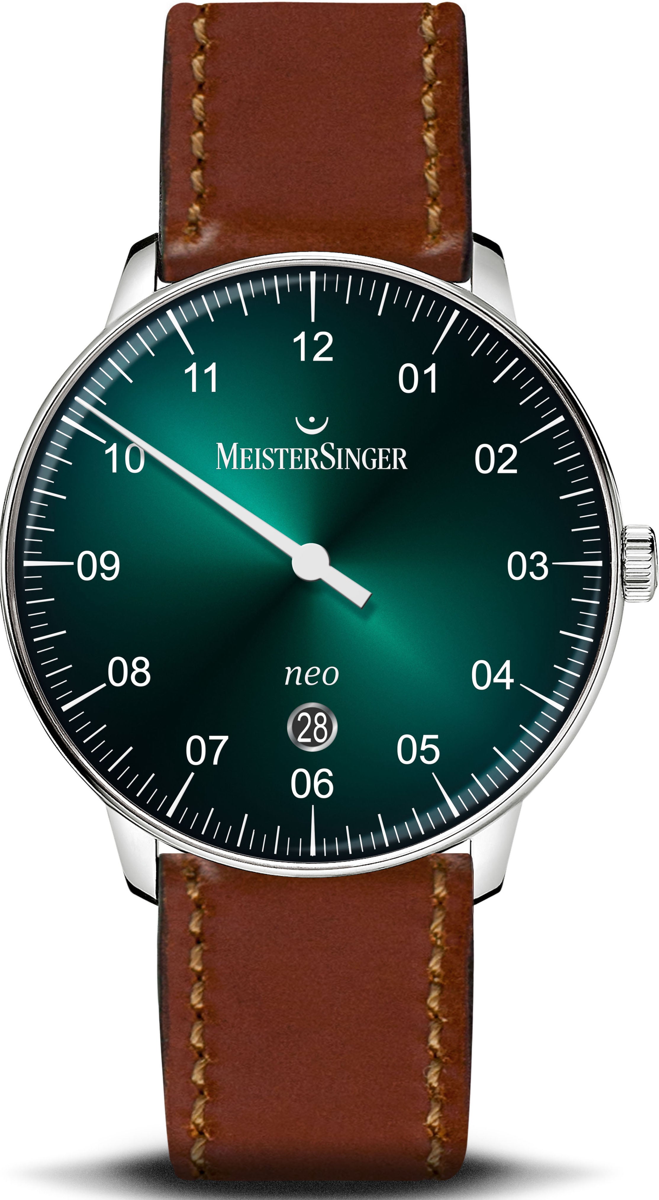 Meistersinger Neo 40 Green Sunburst