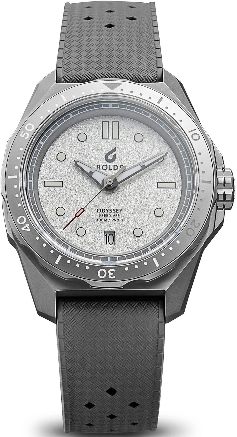 Boldr Watch Odyssey Freediver White Frost Limited Edition