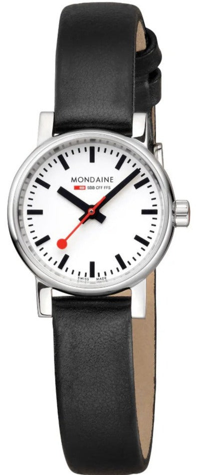 Mondaine Evo2 Black Vegan Grape Leather