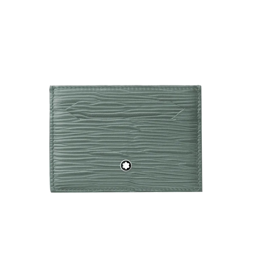 Montblanc 4810 Card Holder 5cc Pewter