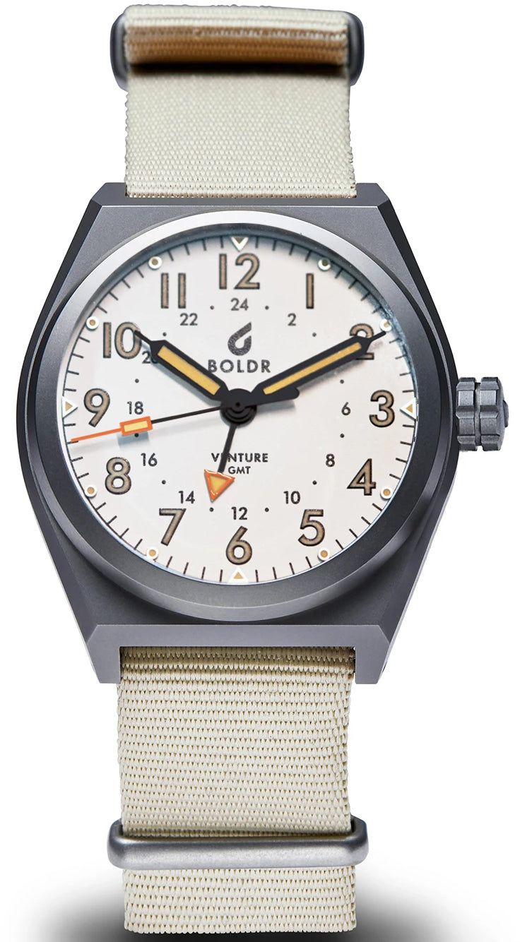 Boldr Watch Venture Gmt Khaki