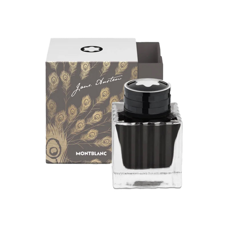 Montblanc Ink Bottle, Writers Edition Homage To Jane Austen, Umber - 50 Ml