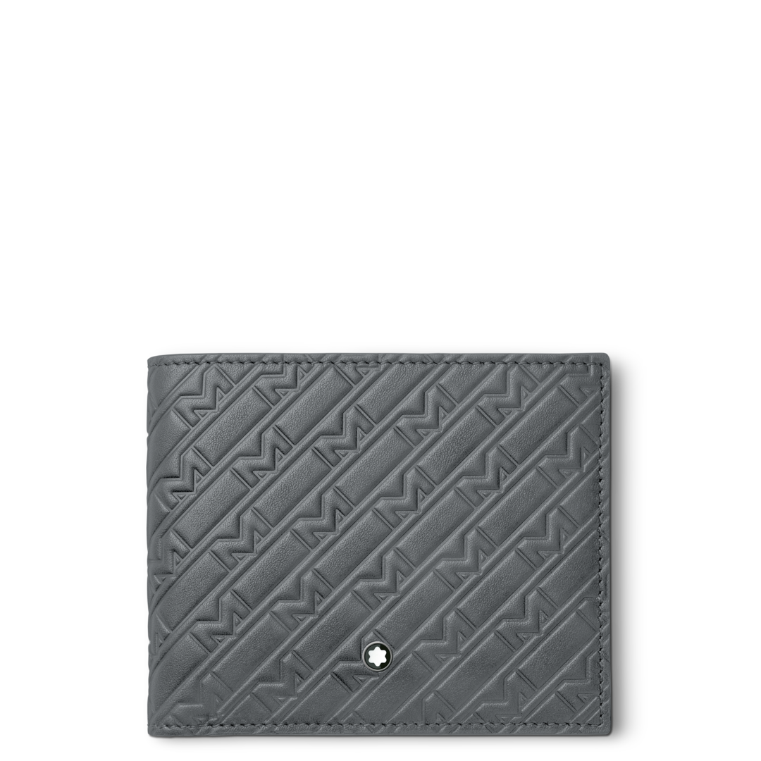 Montblanc M_gram 4810 Wallet 8cc Grey D