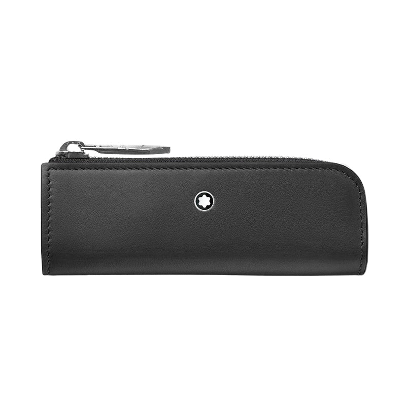 Montblanc Meisterstuck 1 Pen Pouch Heritage Rouge Et Noir Baby - Black