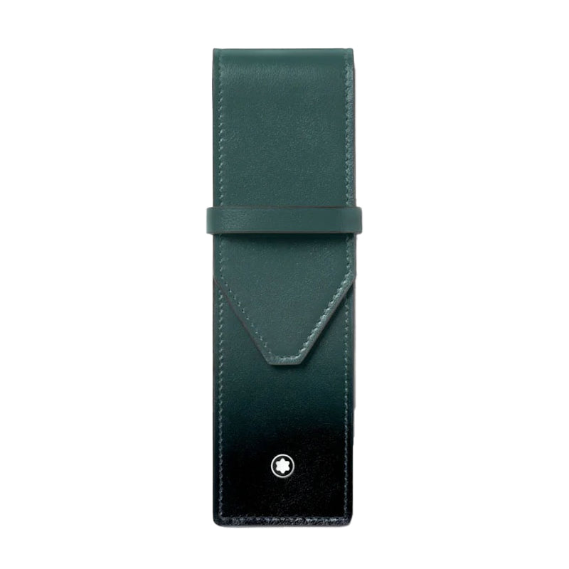 Montblanc Meisterstuck 2-pen Pouch Sfumato British Green