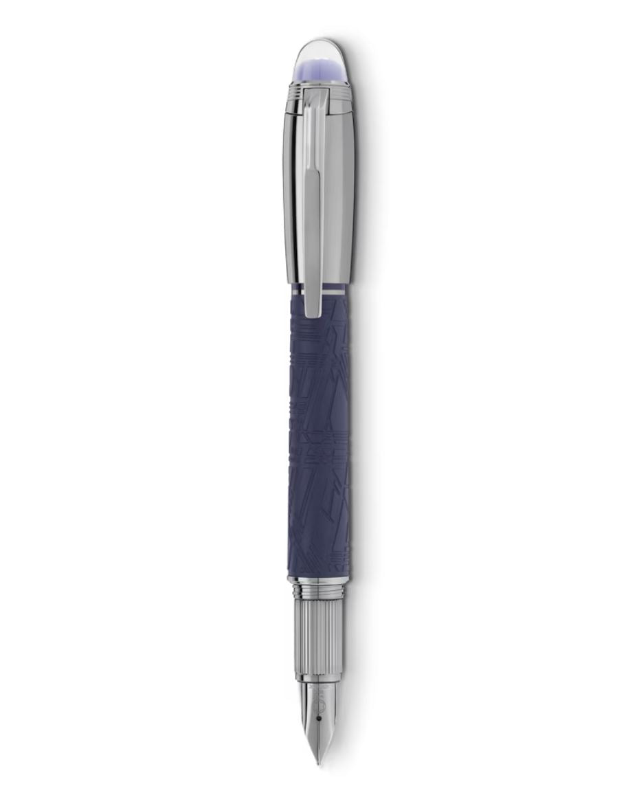 Montblanc Starwalker Spaceblue Doue Fountain Pen