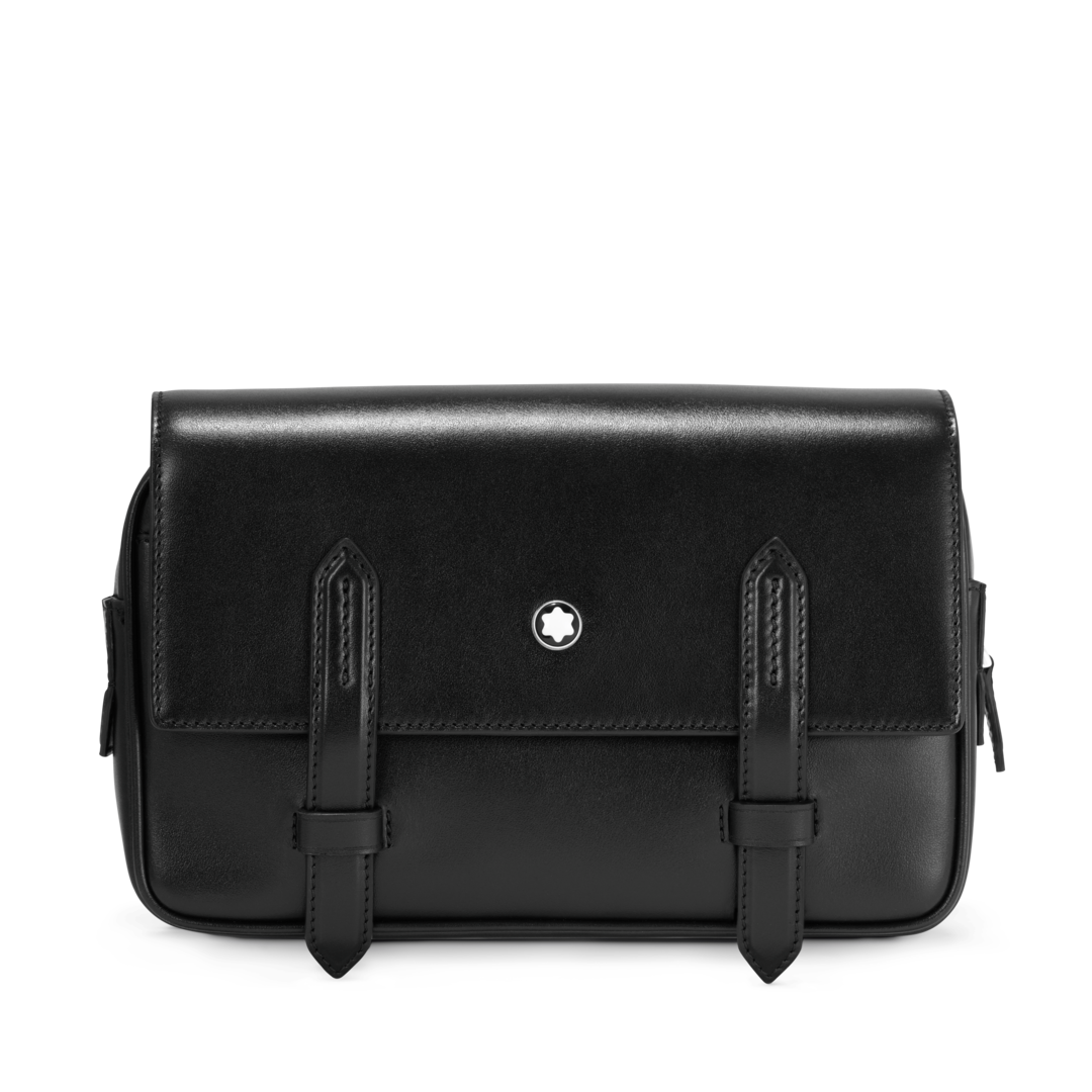 Montblanc Travel Bag Meisterstuck Messenger Black - Black