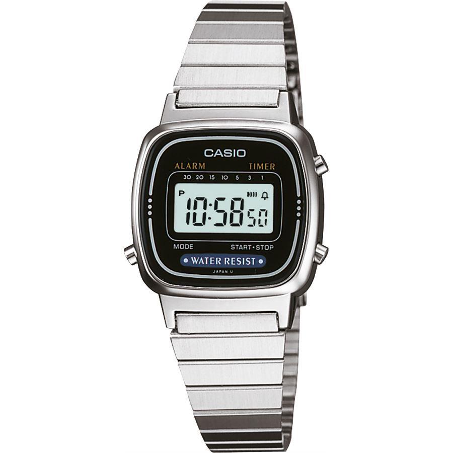 Casio La670wa-1 Daily Alarm Digital Womens Watch